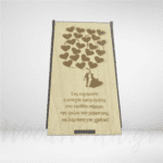 Ξυλινό κουτί αποθήκευσης χρημάτων για δώρο Γάμου