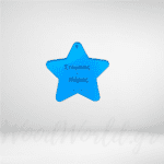 Στοιχείο Plexiglass αστεράκι με όνομα