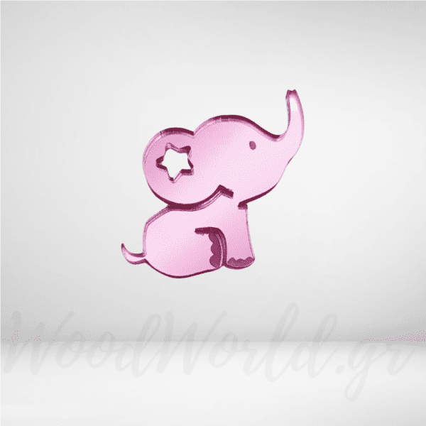 Στοιχείο plexiglass ελεφαντάκι