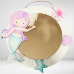 Διακοσμητικός Καθρέφτης με γοργόνα