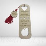 Ξύλινος Σελιδοδείκτης βιβλίου για δασκάλα