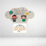 Ξύλινο Ημερολόγιο για συλλόγους