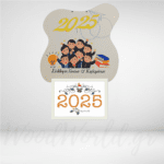 Ξύλινο Ημερολόγιο με παιδιά