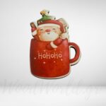 Ξύλινο Μαγνητάκι Χριστουγέννων