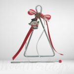 Τριγωνάκι για κάλαντα χιονάθρωπος με όνομα