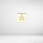 Ταμπελάκι τετράγωνο 25