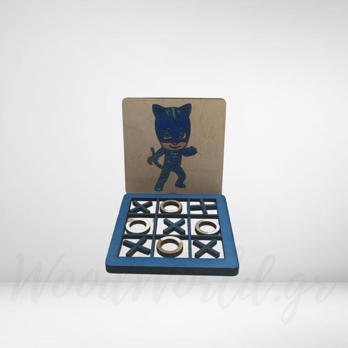 WoodWorld.gr (27) Χειροποίητη ξύλινη Τρίλιζα Catboy PJ Masks - Image 1