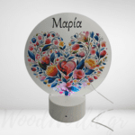 Φωτιστικό plexiglass Floral