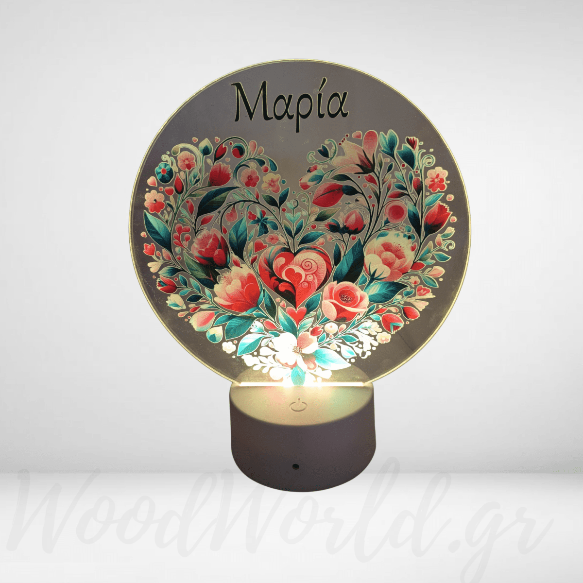 Φωτιστικό plexiglass Floral - Image 3