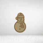 Ξύλινος χιονάνθρωπος