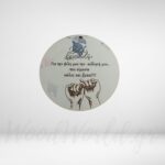 Ξύλινο στολίδι για κολλητές