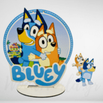 Πλάτη Λαμπάδας bluey με βαση