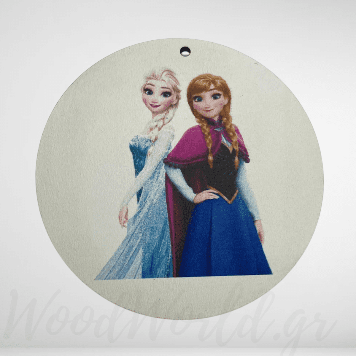 Ξύλινη Φιγούρα Έλσα&Άννα - Image 1