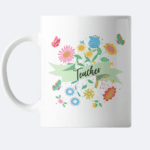 Κούπα floral teacher