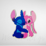 Ξύλινη Φιγούρα  Λίλο & Στιτς