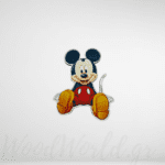 Ξύλινη Φιγούρα Μίκι