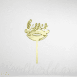 Cake topper Kisses