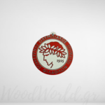 Ξύλινη Φιγούρα Ολυμπιακος 5 εκ