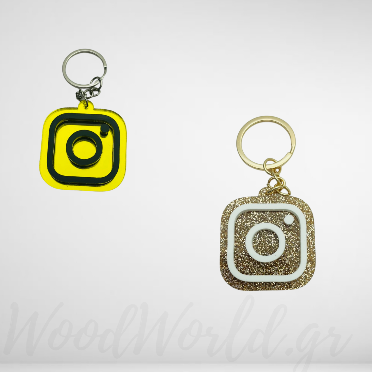 WoodWorld.gr (67) Μπρελόκ Instagram Nfc - Image 1