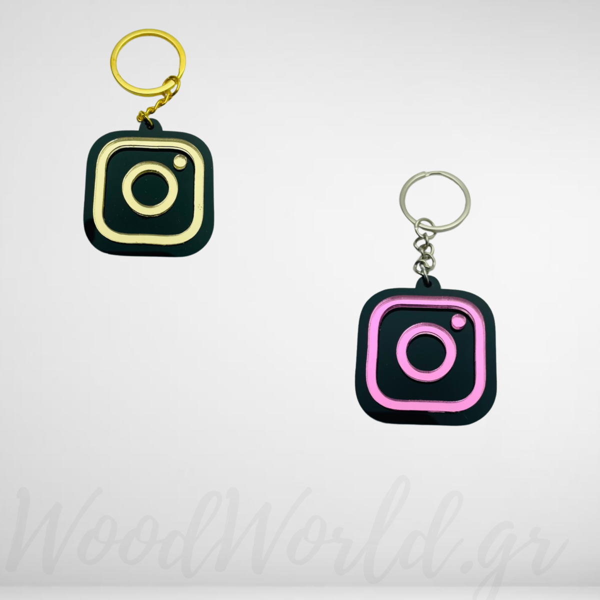 WoodWorld.gr (68) Μπρελόκ Instagram Nfc - Image 1