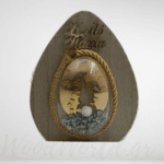 Ξύλινο Επιτραπέζιο αυγό  Καλό Πάσχα