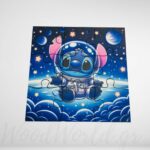 Ξύλινο Πάζλ Στίτς αστροναύτης