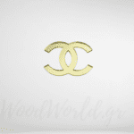 Διακοσμητικό Chanel χρυσό
