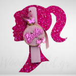 Λαμπάδα Barbie με πλάτη