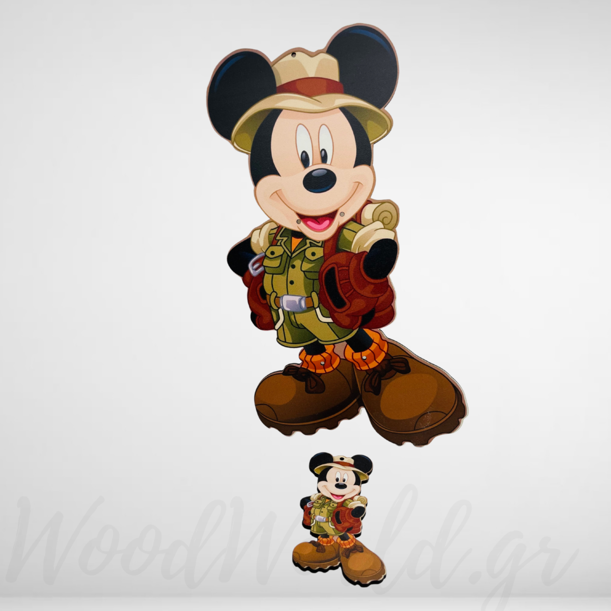 WoodWorld.gr Πλάτη Λαμπάδας miki safari - Image 1