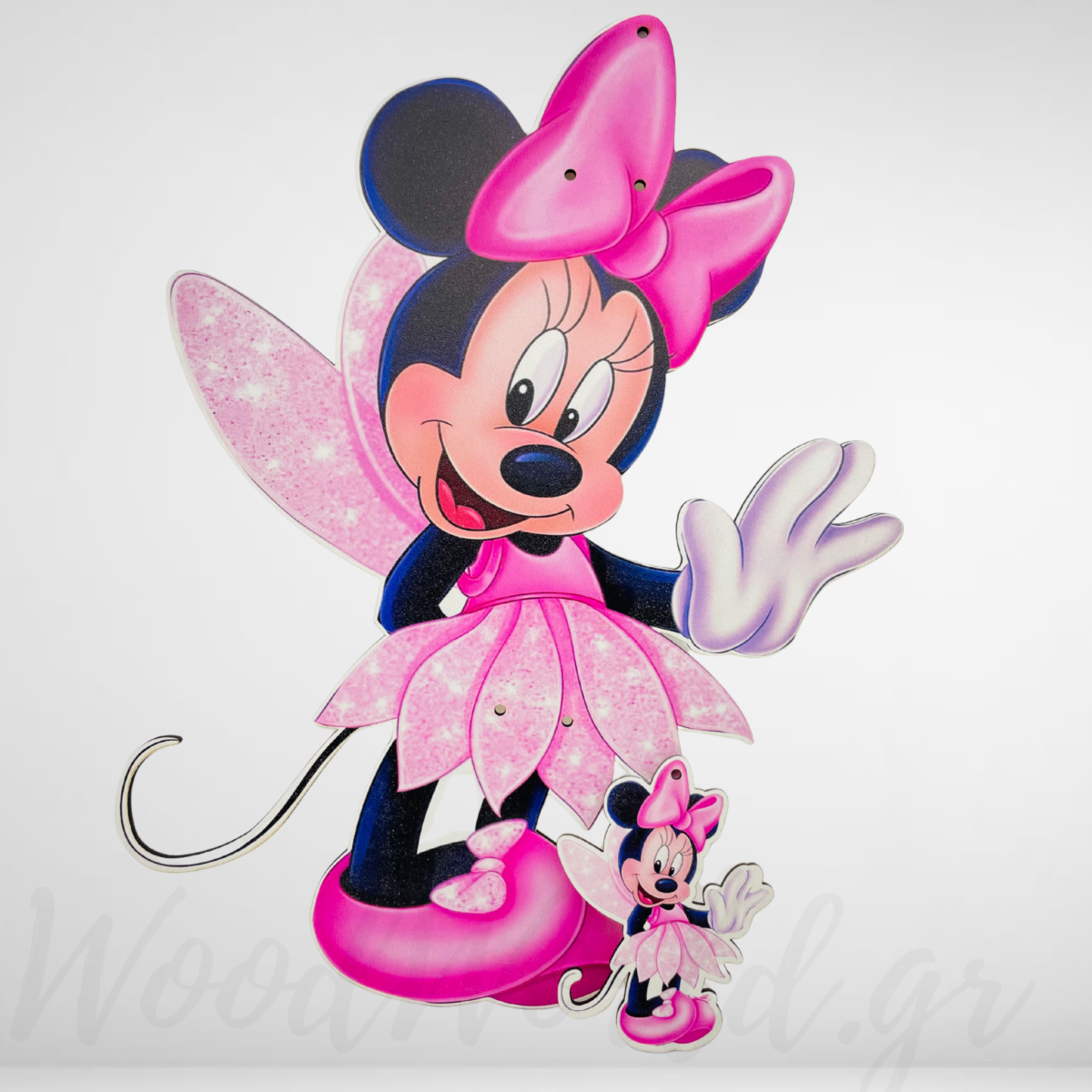 WoodWorld.gr Πλάτη Λαμπάδας mini νεράιδα - Image 1