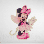 Ξύλινη Φιγούρα Minnie νεράιδα