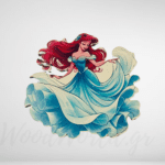 Ξύλινη Φιγούρα Ariel
