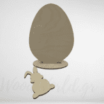 Ξύλινο Αυγό με βάση