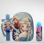 Σετ Λαμπάδα Frozen με σακίδιο πλάτης