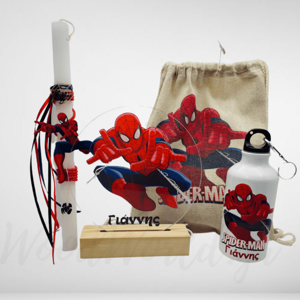 Σετ Λαμπάδα Spider-Man