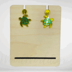 Σκουλαρίκια Plexiglass χελωνάκια