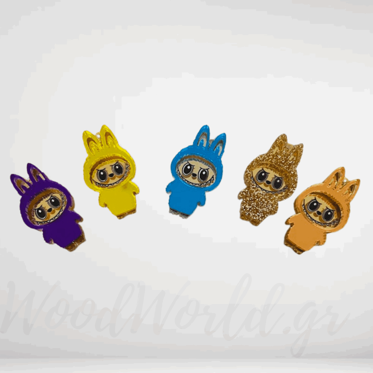WoodWorld.gr (95) Labubu plexiglass στοιχείο - Image 1
