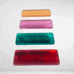 Ταμπελάκι παραλληλόγραμμο για τσάντες plexiglass