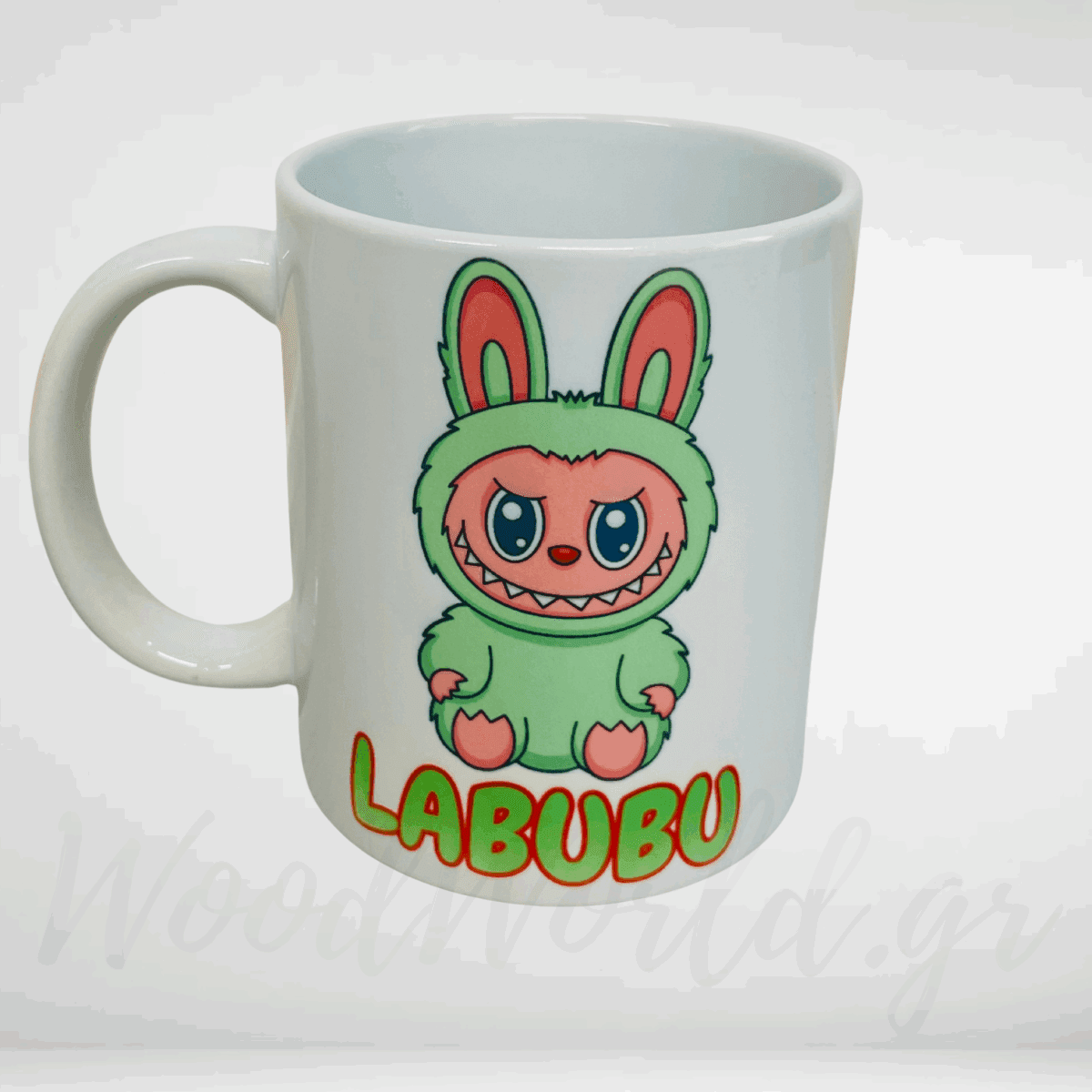 WoodWorld.gr Κούπα Labubu πράσινο - Image 1