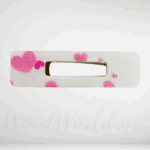 Τσιμπιδάκι μαλλιών καρδούλες