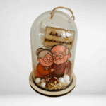 Καμπάνα με παππού και γιαγιά με αφιέρωση