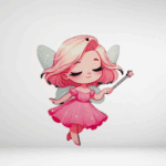 Ξύλινη φιγούρα Νεράιδα