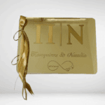 Ευχολόγιο plexiglass με μονόγραμμα και χάραξη άπειρο