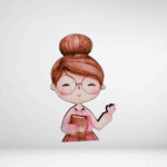 Ξύλινη φιγούρα δασκάλας 7 cm