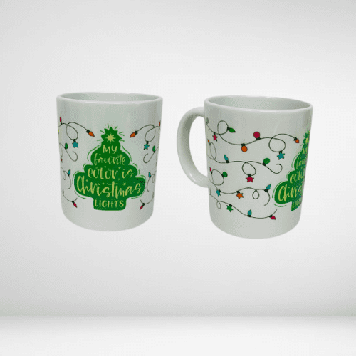 Κούπα My Favorite Color is Christmas Light