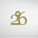 26 plexiglass χρυσό 2,5χ2,1 εκ