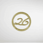 Στρογγυλό διάτρητο  26 χρυσό 2,5χ2,5