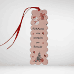 Ξύλινος σελιδοδείκτης snowman