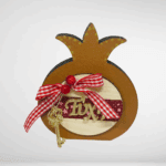 Επιτραπέζιο ρόδι με ευχή τύχη