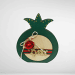 Επιτραπέζιο ρόδι με ευχή υγεία